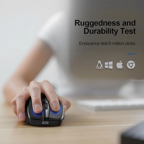 4800 DPI 6-Button Mouse - Wireless