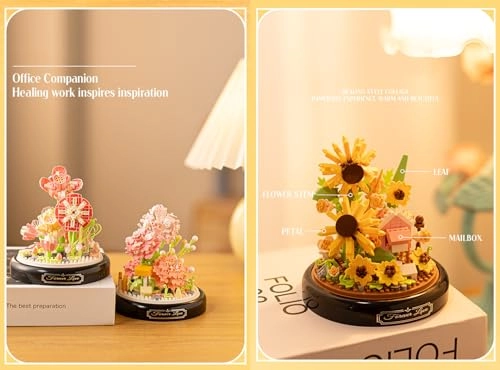 Warm Sunflower Building Toy - 1 piece