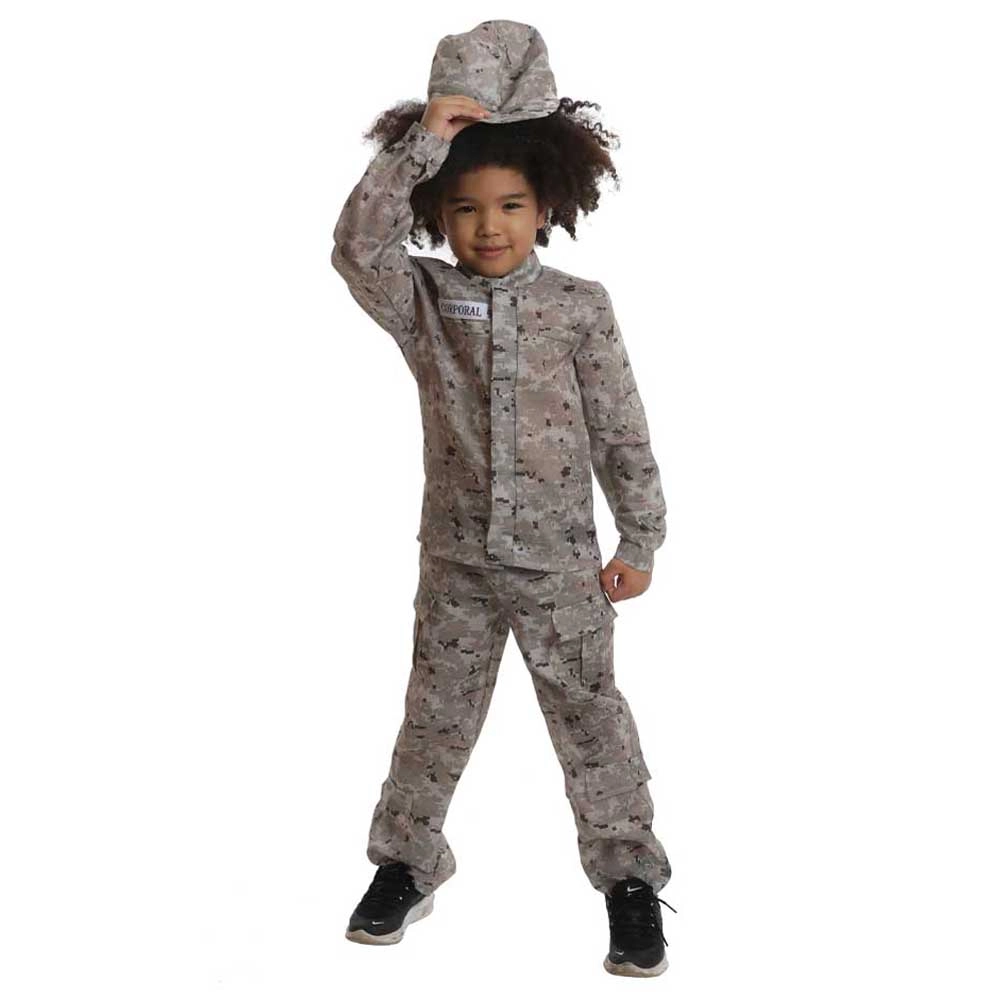 MAD TOYS Soldier Kids Professions Costumes - jacket trousers hat (YT-83345-CONFIG)