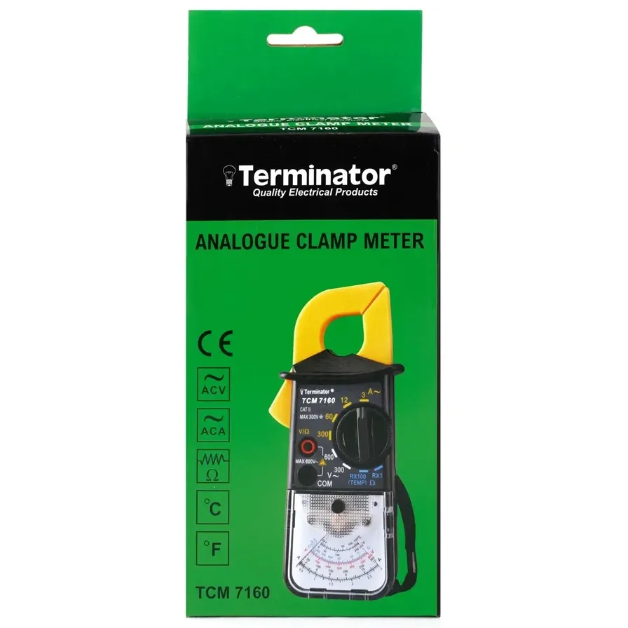 Analogue Clamp Meter - 600 V 300 A