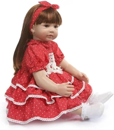 Reborn Baby Doll - 22 Inches / 55 cm Silicone Ages 3+