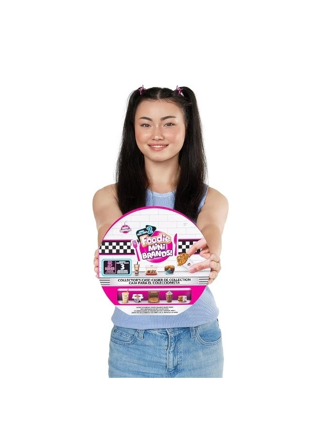 Mini Brands Foodie Series 2 Collector's Case - 5 pieces