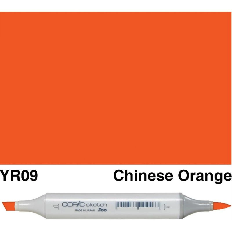 Copic Sketch YR-09 - Chinese Orange Twin Tip