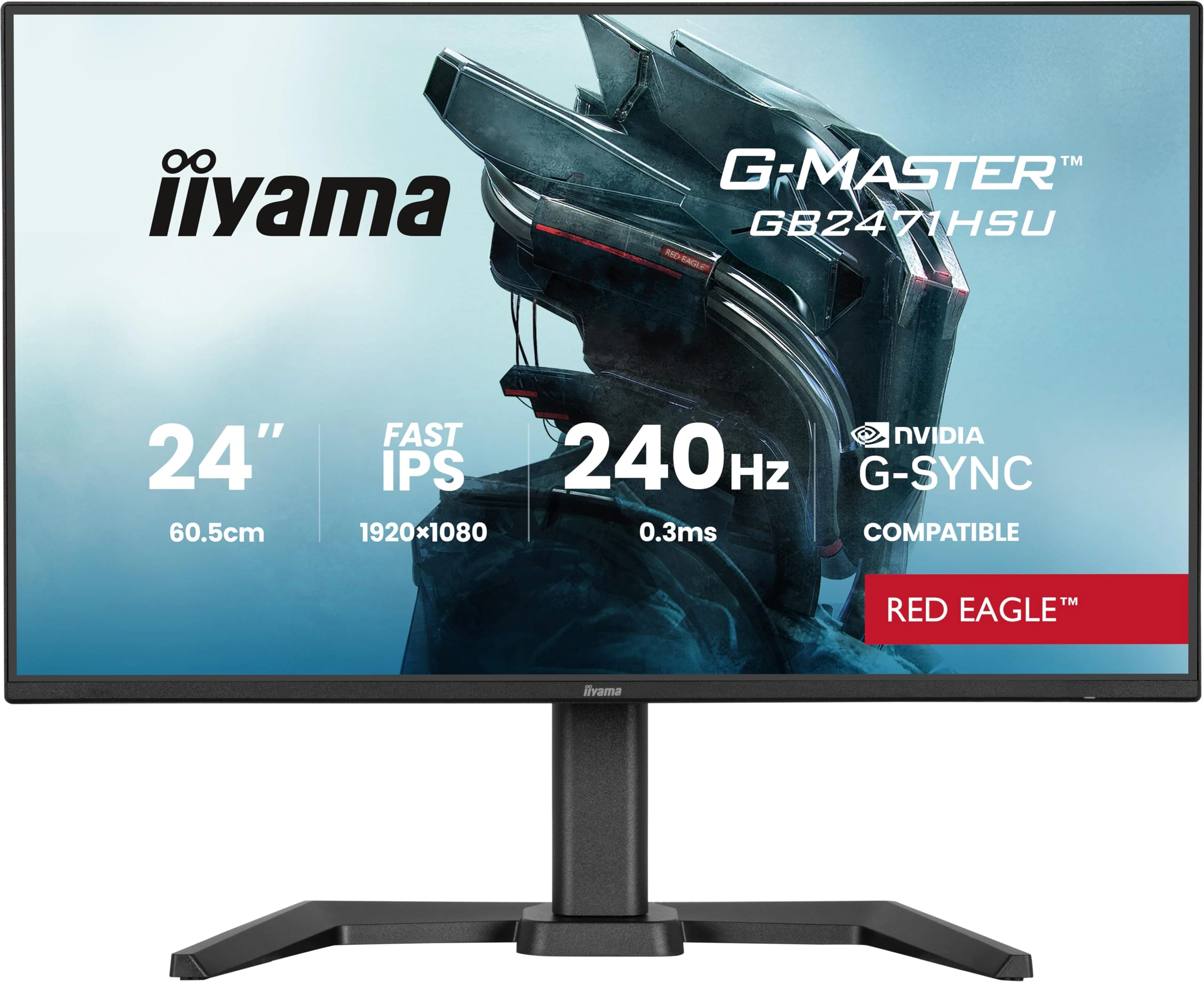 iiyama GB2471HSU-B1 - 1920 x 1080 Pixels 23.8 Inches