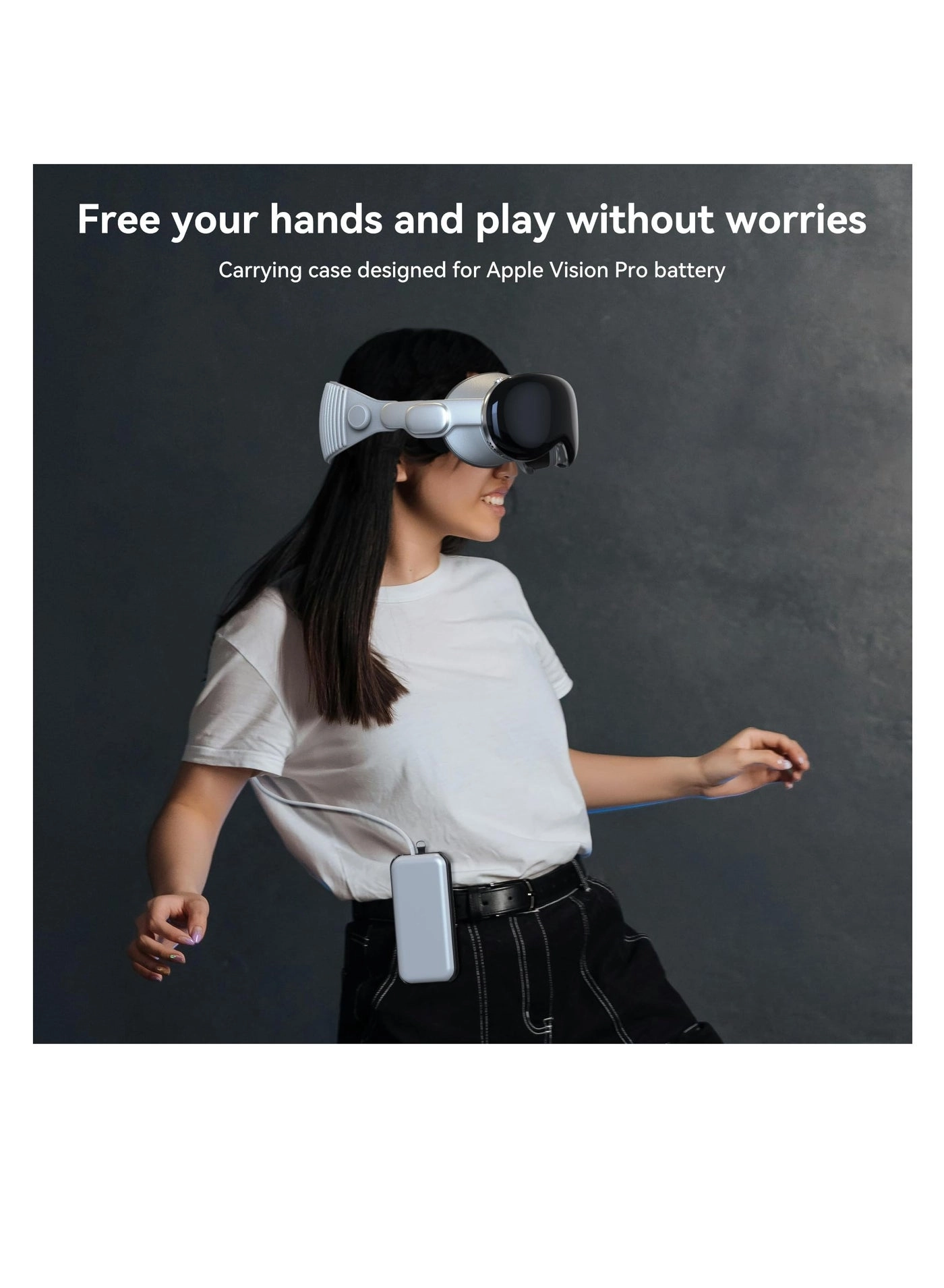 Battery Case - Portable Waterproof Belt Clip