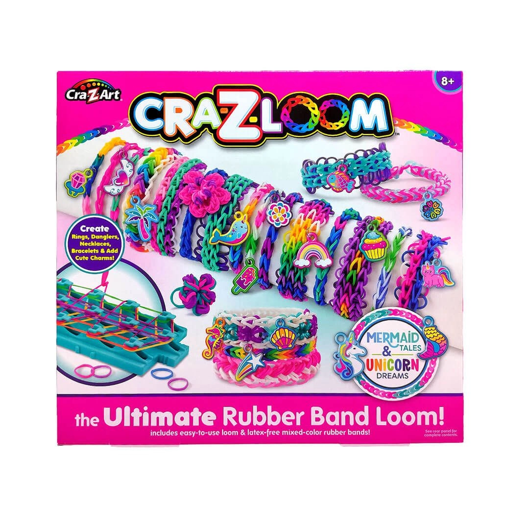 CRAZLOOM Ultimate Rubber Band Loom - 8+ years