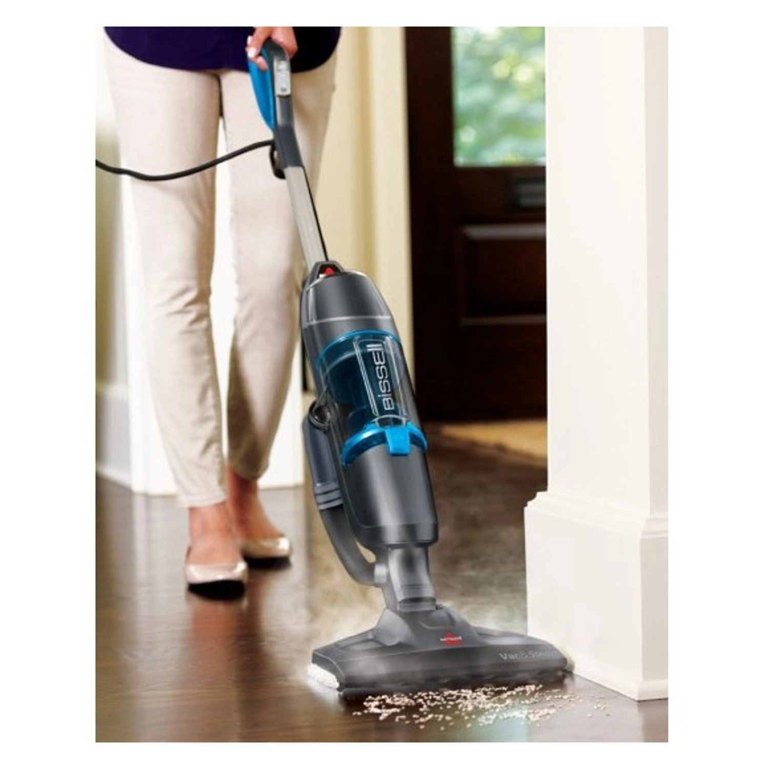 All in One Vacuum and Steam Mop - 0.93 Liter