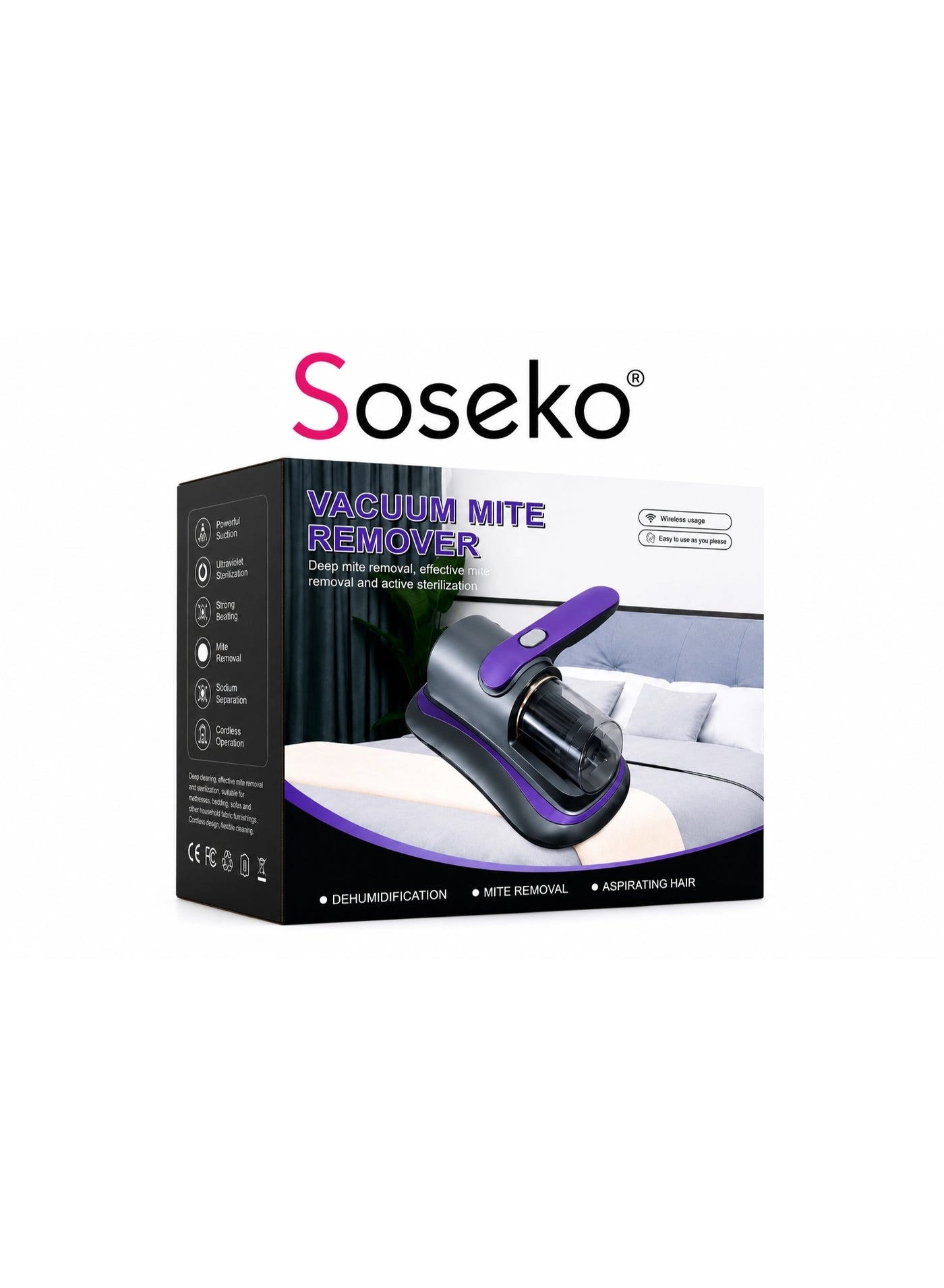 Handheld Cordless Vacuum Cleaner - 3 In 1 For Car And Home