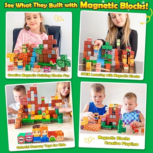 Magnetic Blocks - 100pcs