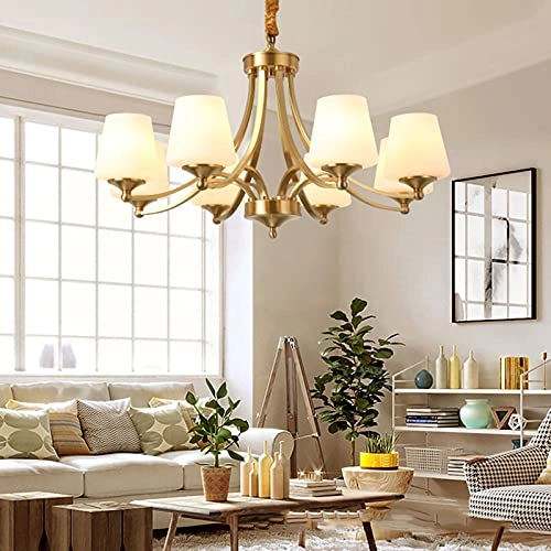 E27 American Style Chandelier - Copper 6