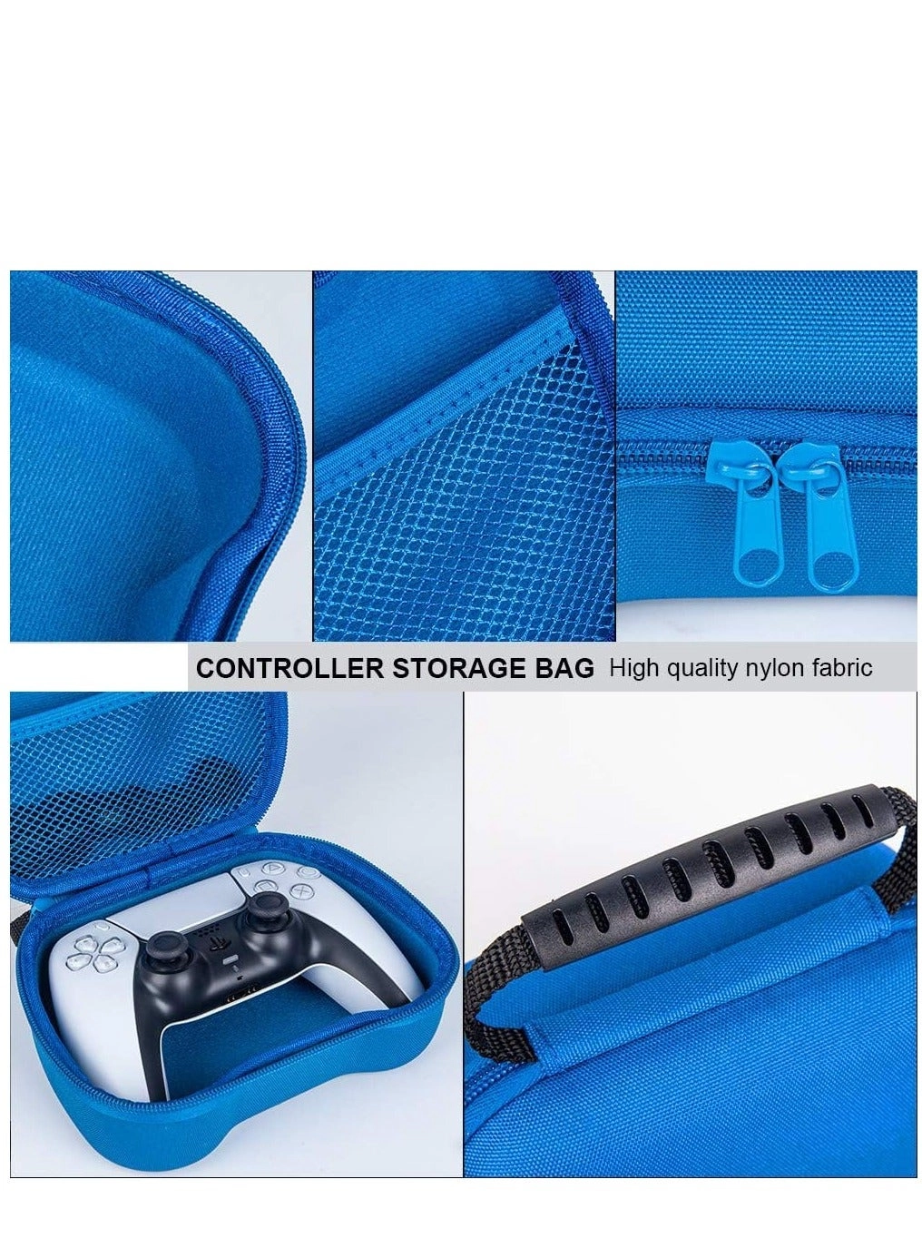 PS5 DualSense Controller Carry Case - Shockproof Hard Case Travel