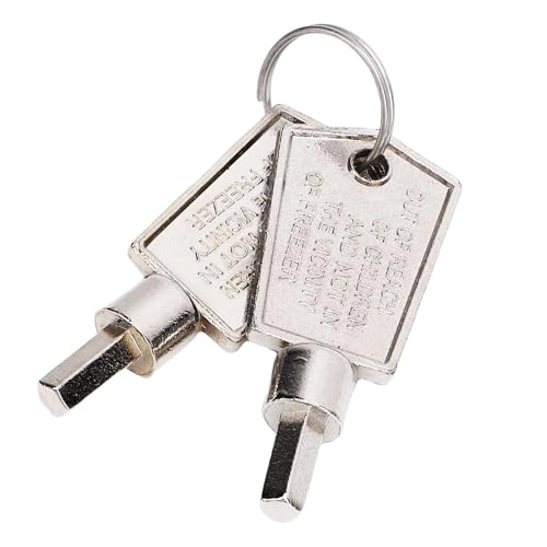 Freezer Key - Aluminum Alloy Portable Lightweight 2 Pcs
