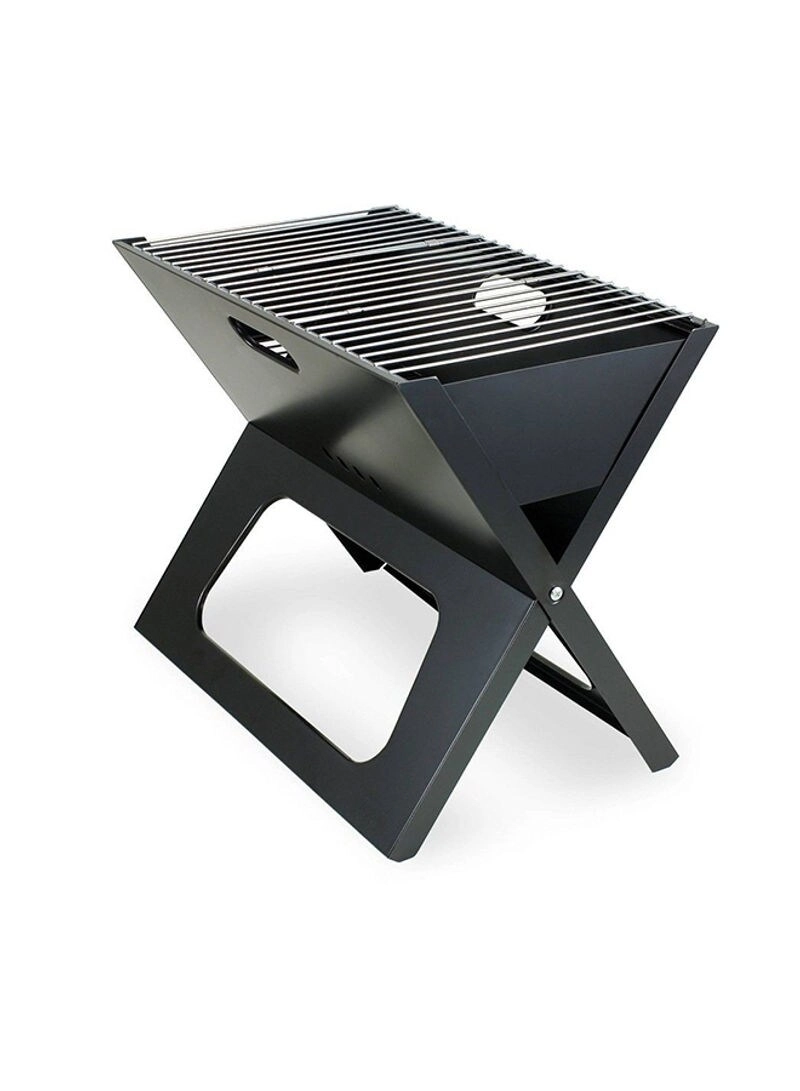 Portable Bbq Charcoal Grill - Black 43X29X23Cm
