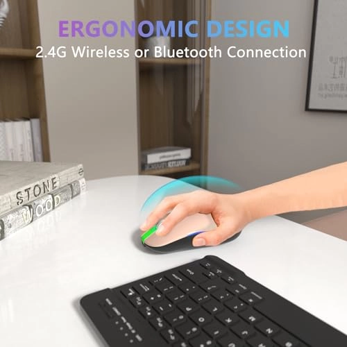 Rechargeable Optical Mouse - Wireless