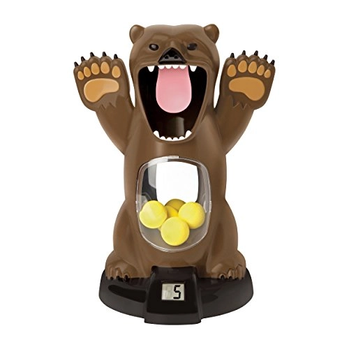 Hungry Bear Shooting Target Game - 8 inches long x 7 inches wide x 12 inches high Brown