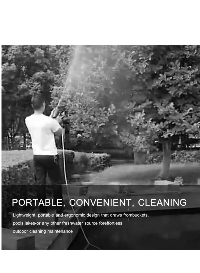 Cordless Portable Washer - 48V 200W 30Bar
