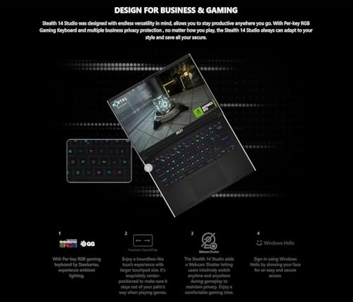 Stealth 14 - 14'' Core i7-13620H 32GB DDR5 2TB PCIe SSD