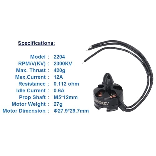 RC FPV Drone Brushless Motor