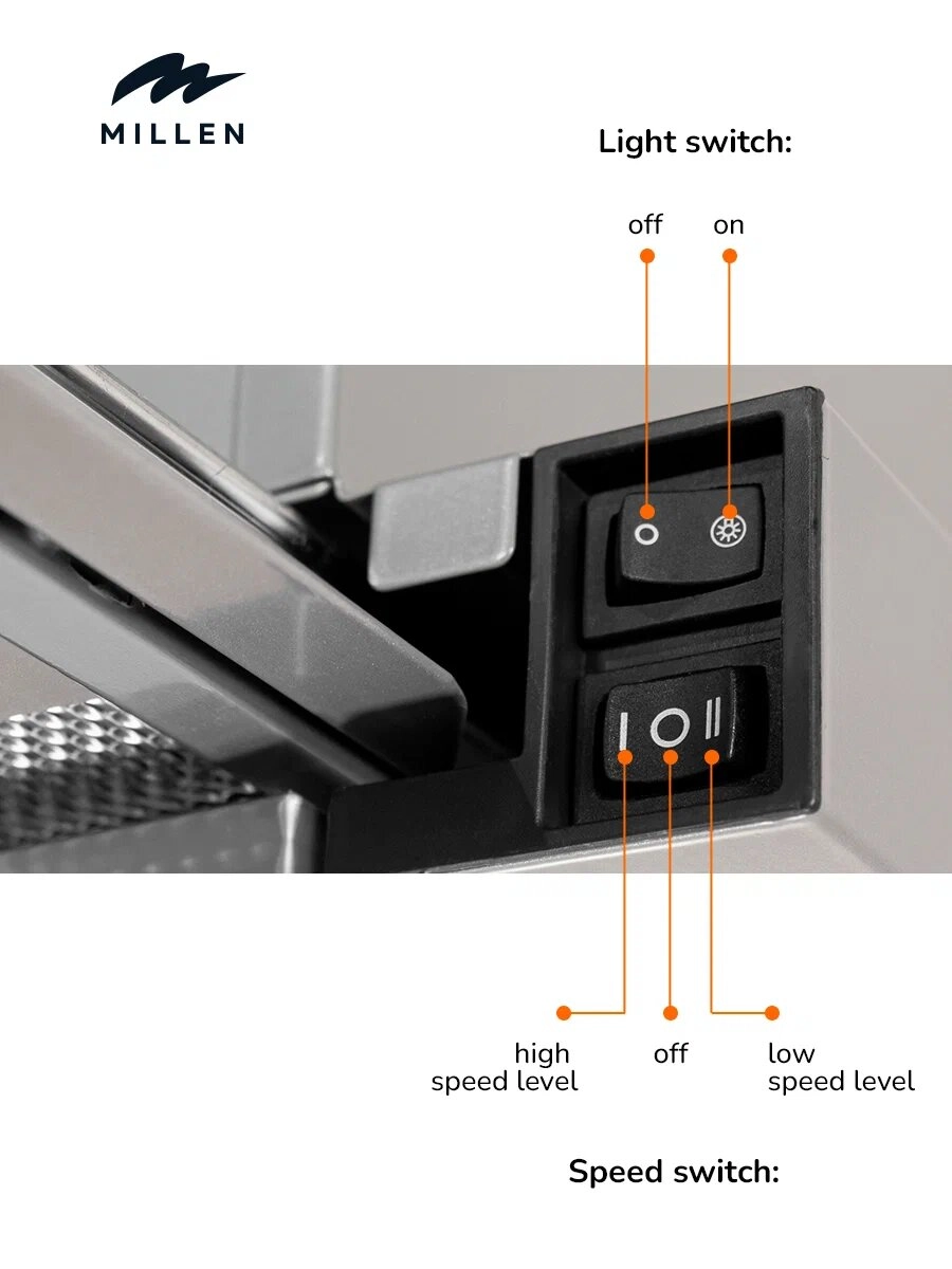 MBKHS 6001 IX - 460m³/h 60 cm