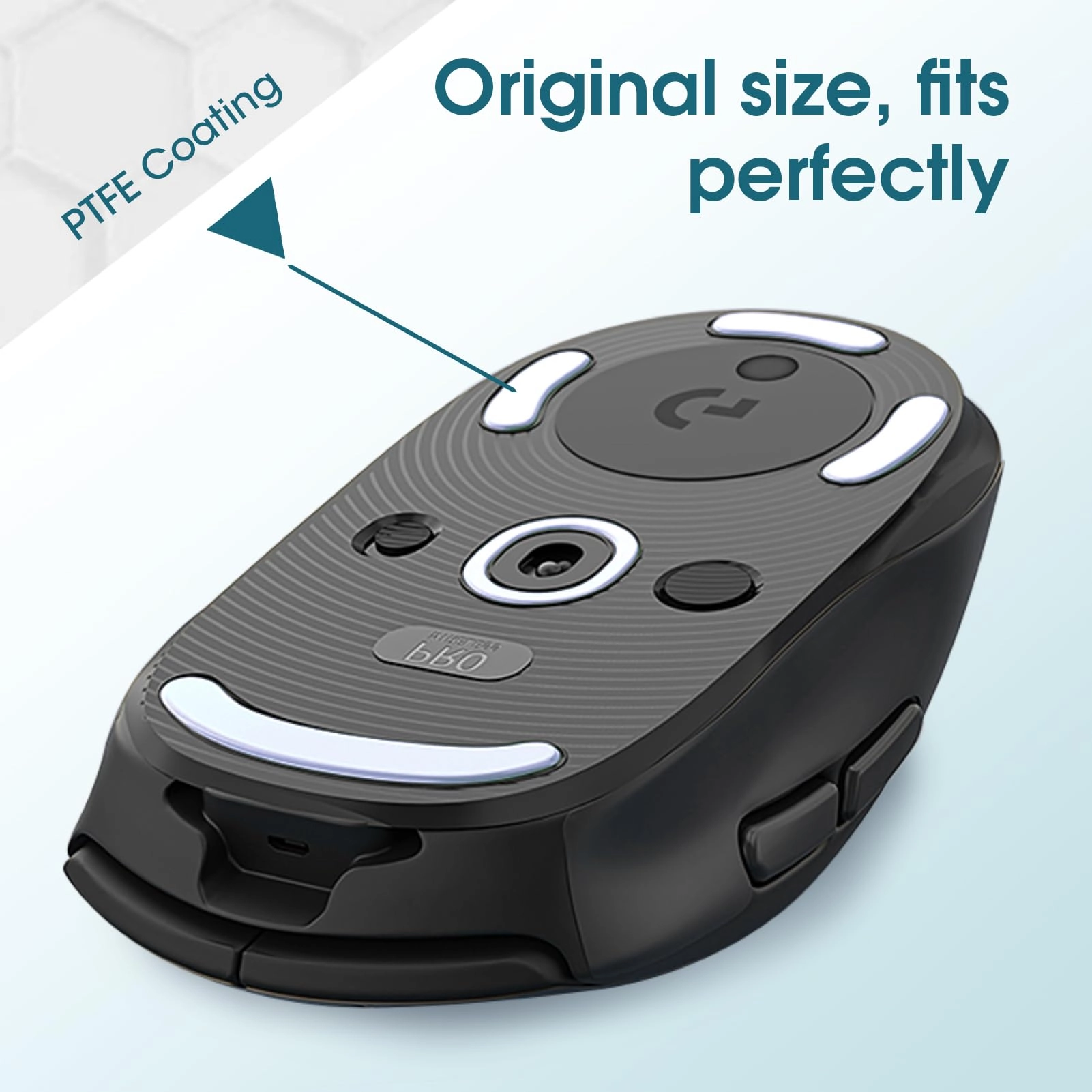 Mouse Feet Stickers - 2pcs ICE Version