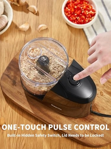 One Touch Electric Food Chopper - 1.5 Cup