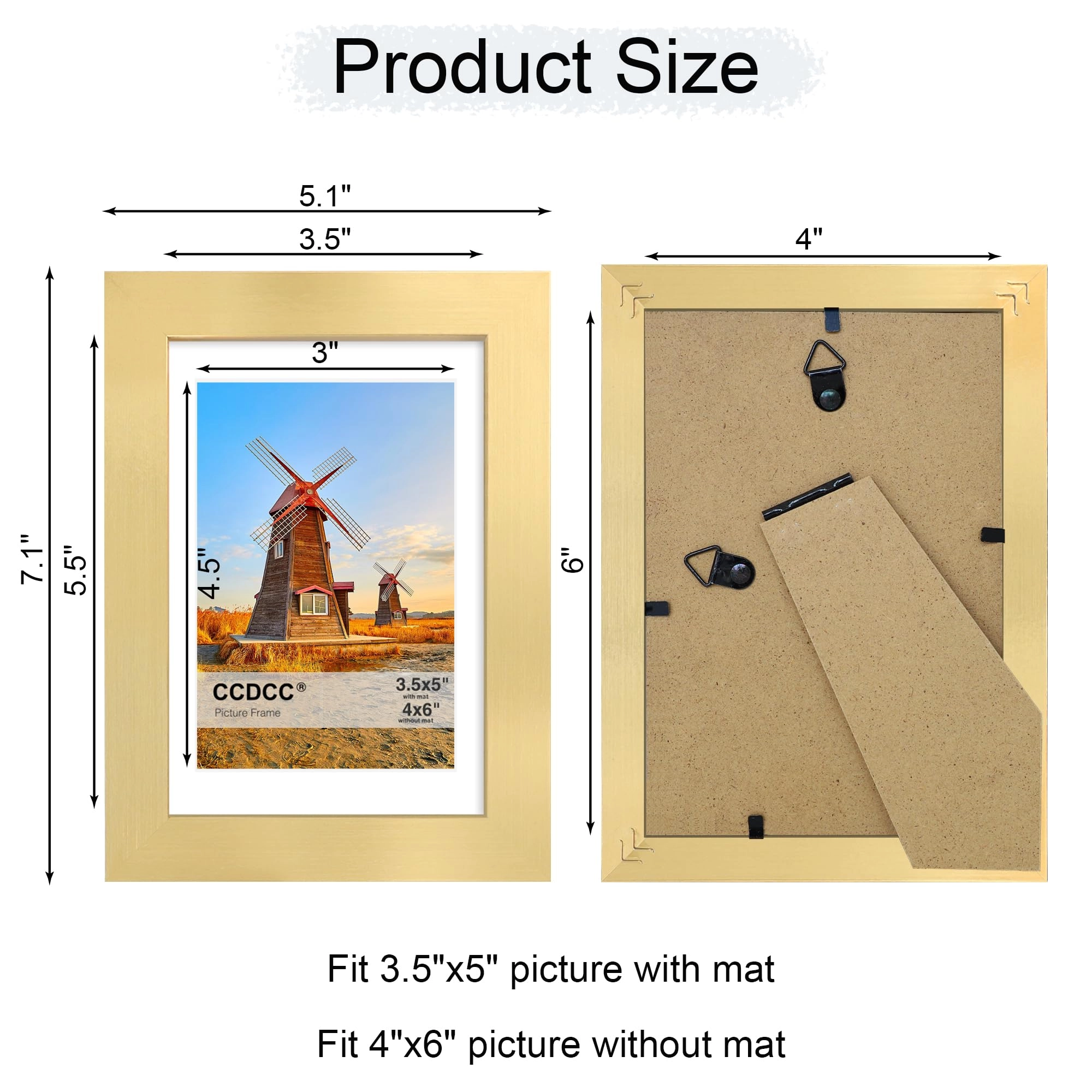 Picture Frame - 4x6 Pack