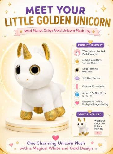 ORBYS - Unicorn - 20 cm