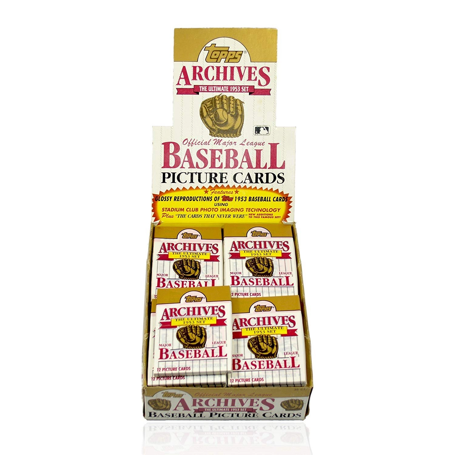 Topps 1953 Baseball Archives Box - 36 Packs 12 Cards per Pack