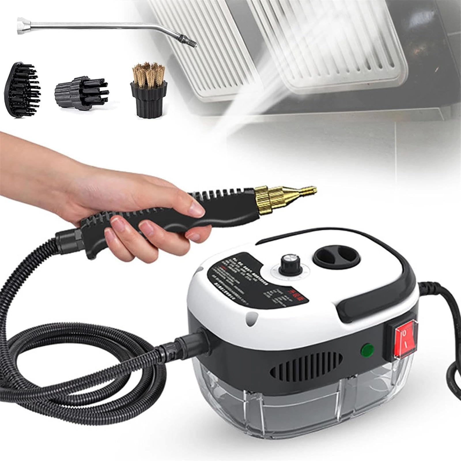 Handheld High Pressure Steam Cleaner - 3 bar 1000ml