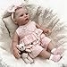Meadow Reborn Baby Doll - 19 inches Vinyl Blue Eyes
