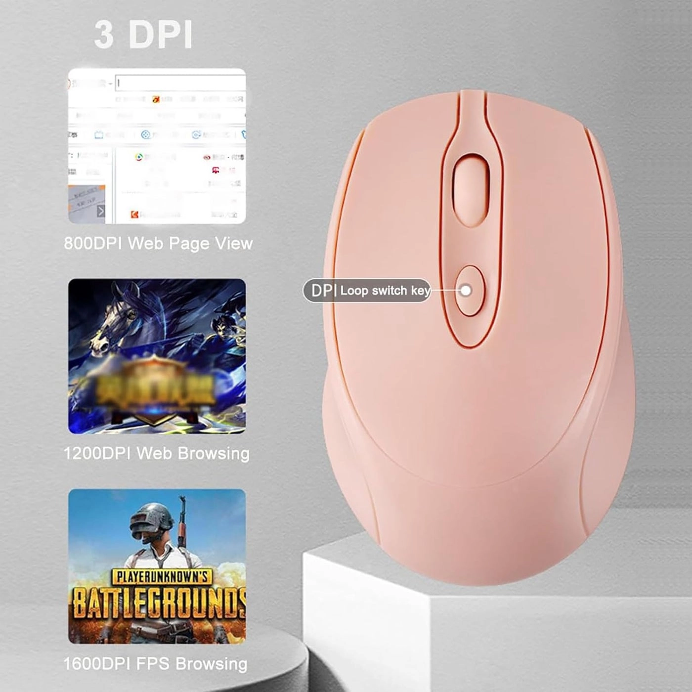 Type-C Rechargeable Mouse - Bluetooth