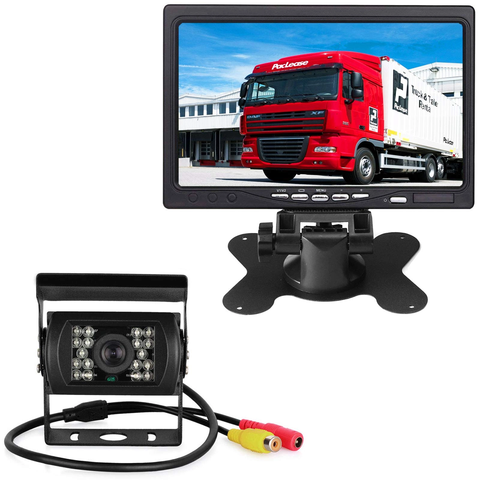 pumpkin1 TFT LCD Monitor - 7 Inches + 18 LED Camera - 18LEDs IR Night Vision