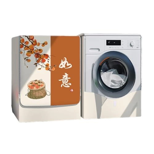 Washing Machine Cover - XL (8,5-10kg) Red Apple