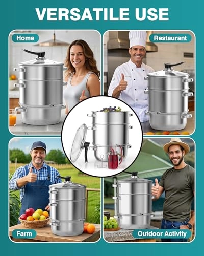 Steam Juicer Extractor - 11 Quarts