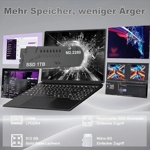 N600 - 16'' Celeron N5095 12GB DDR4 512GB SSD