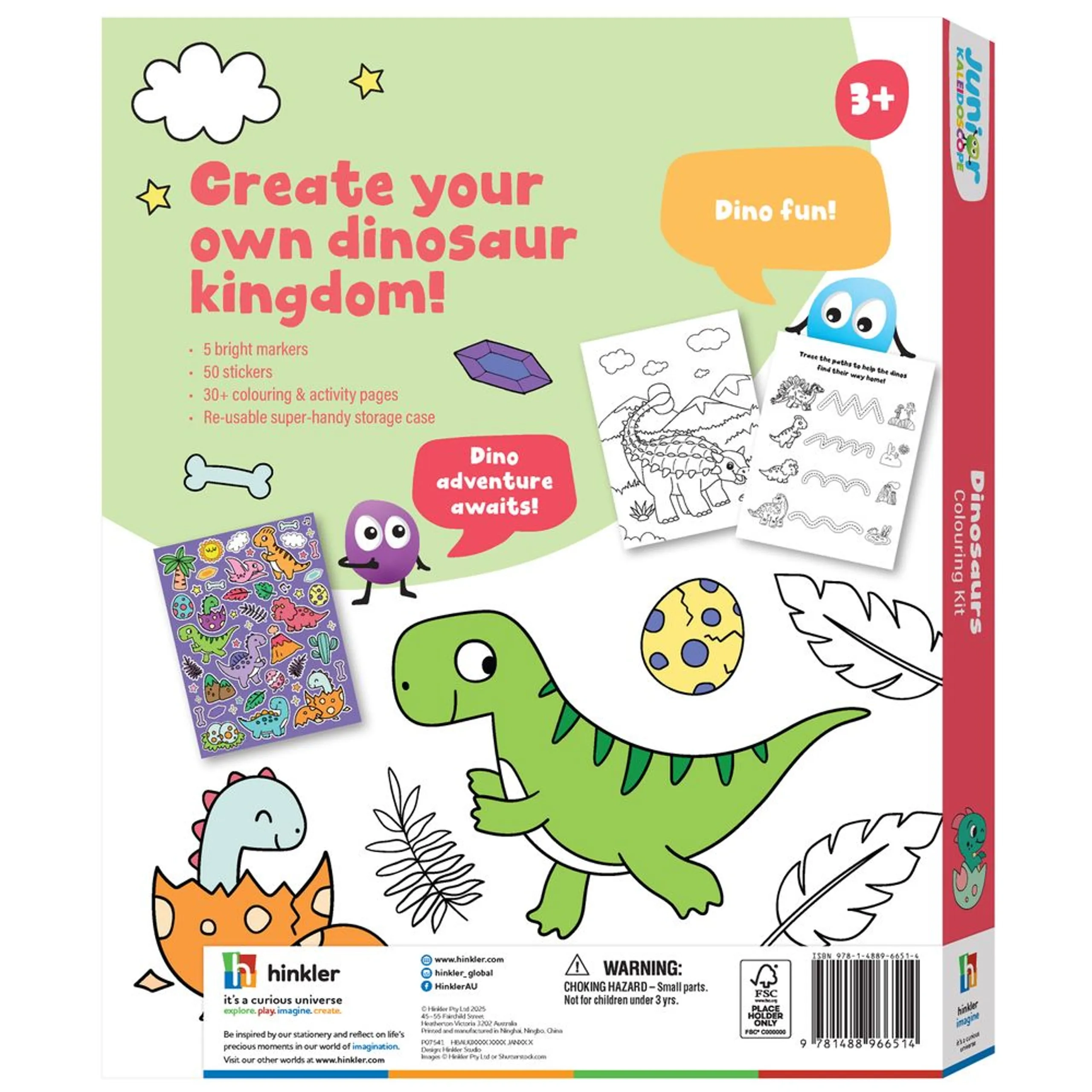 Cocomelon Kaleidoscope Colouring Kit - 5 piece(s) 5 chunky markers