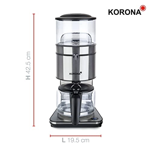 10295 - Glass Jug Reusable Filter Warming Plate