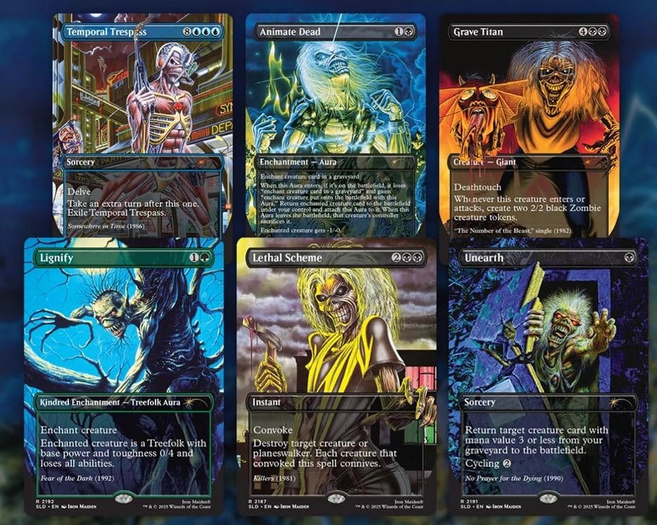 MTG Decks & More Secret Lair x Iron Maiden: Album Art (Non-Foil Edition)