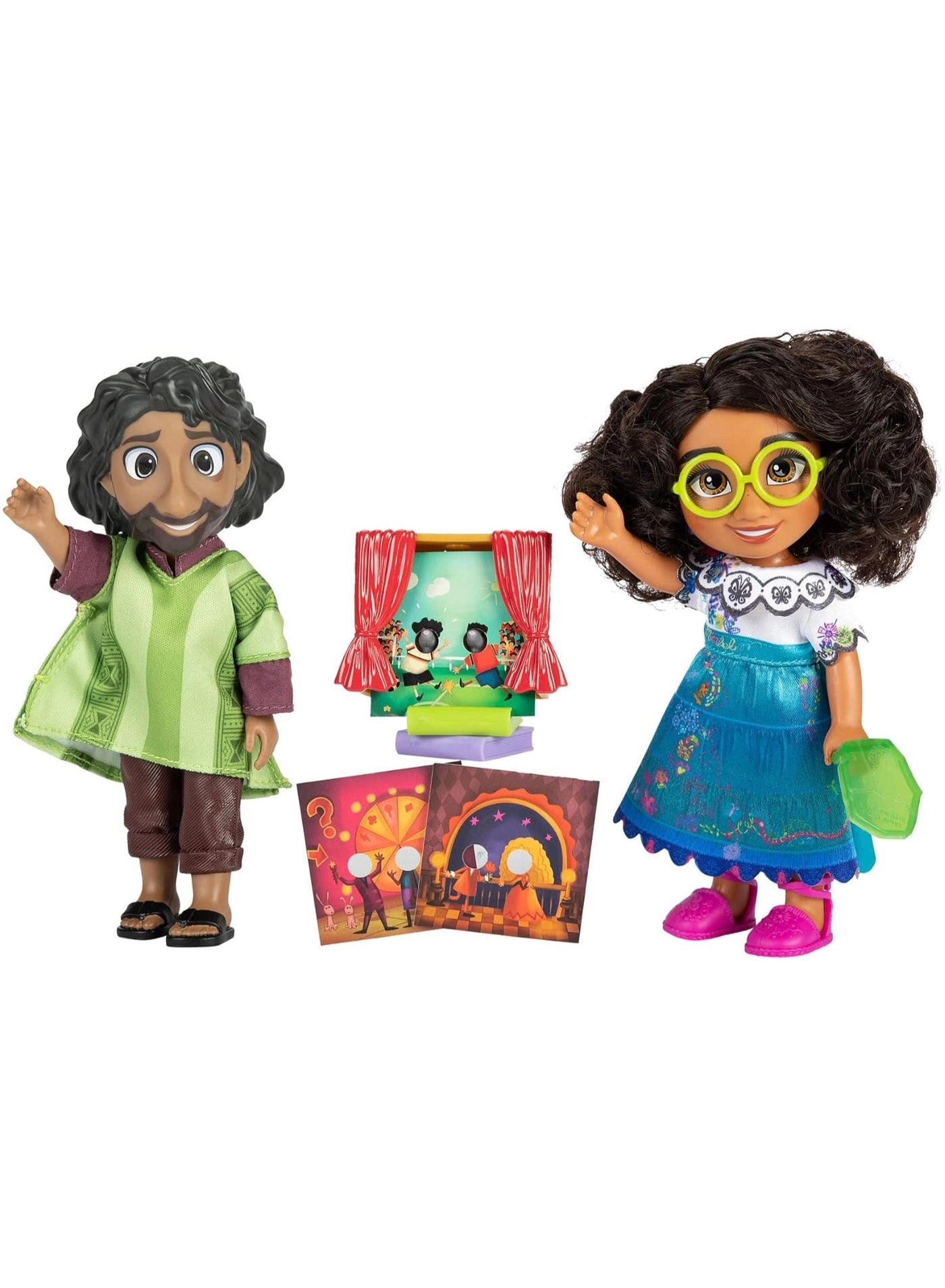 Mirabel Petite Doll - 6 Inches Tall + Bruno Petite Doll