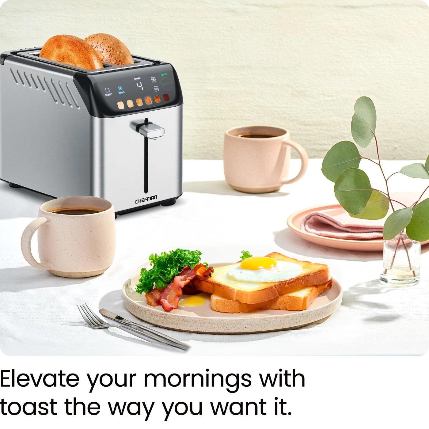 Stainless Steel Toaster - 2 Slice