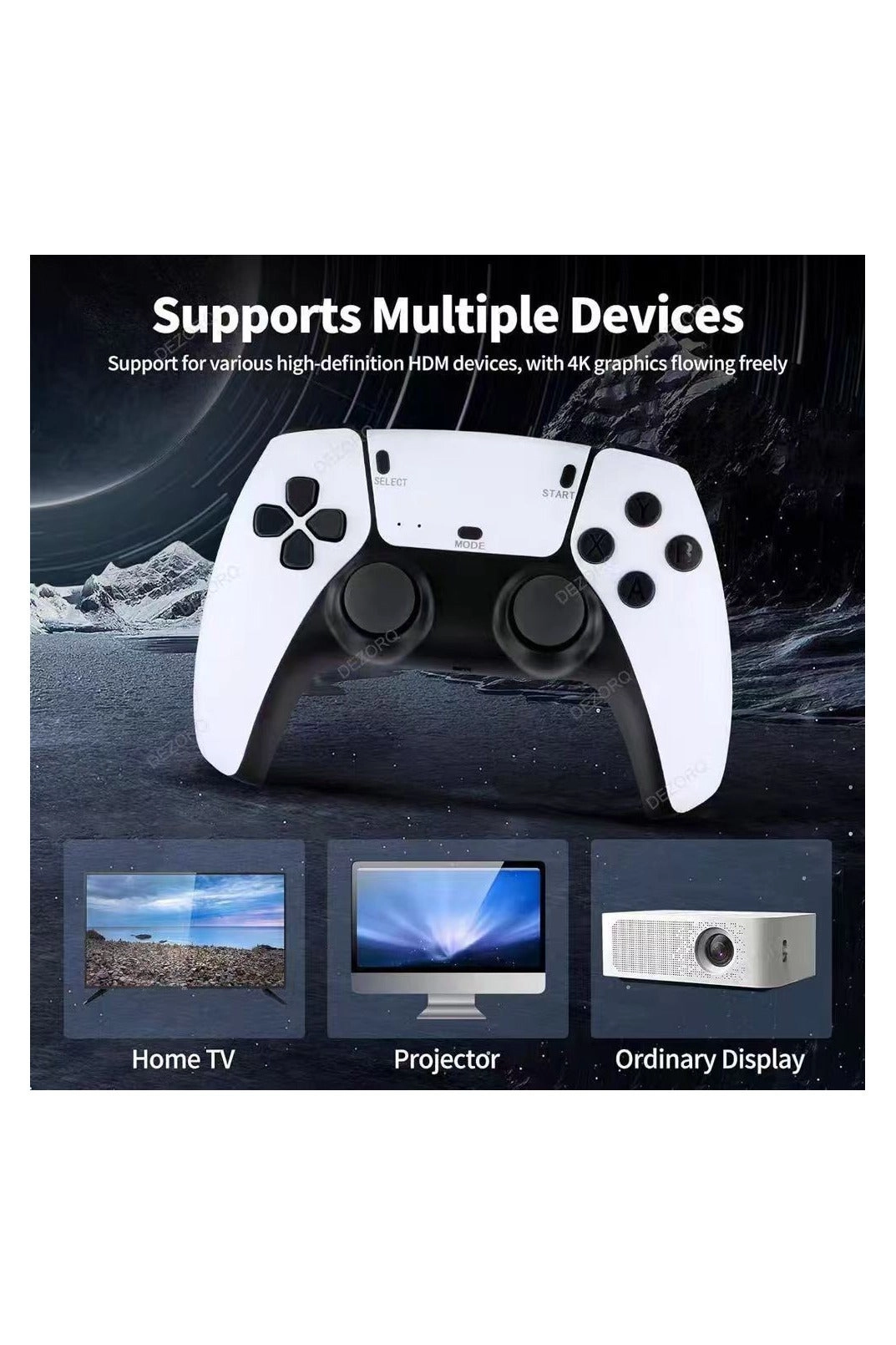 M15 - Retro Dual Wireless 4K Ultra HD Output