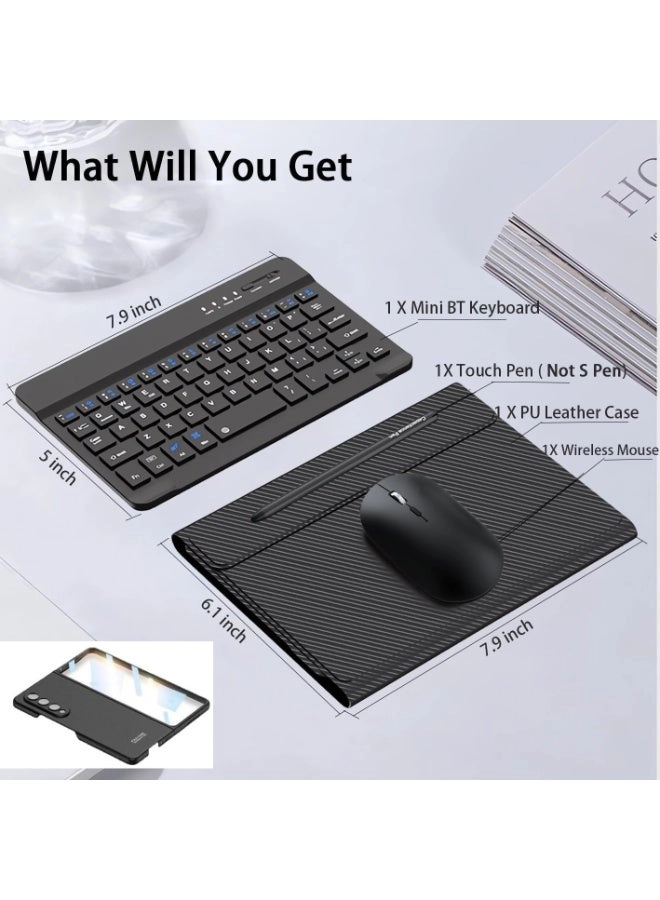 Galaxy Z Fold 7 - Carbon Fiber Keyboard Case