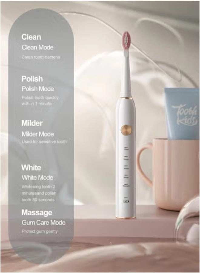 electric powerful toothbrush - 8 Brush Heads 31000 stroke/min