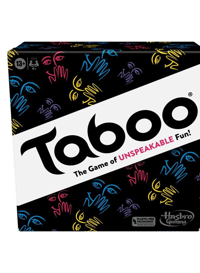 Hasbro Games Taboo - 212 cards English & Arabic Ages 13 and Up