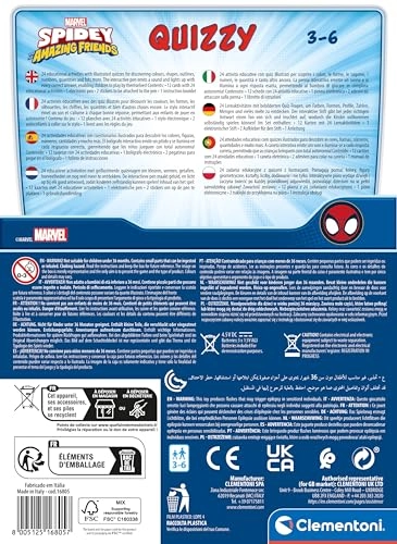 Spidey Quizzy - 3 - 6 years