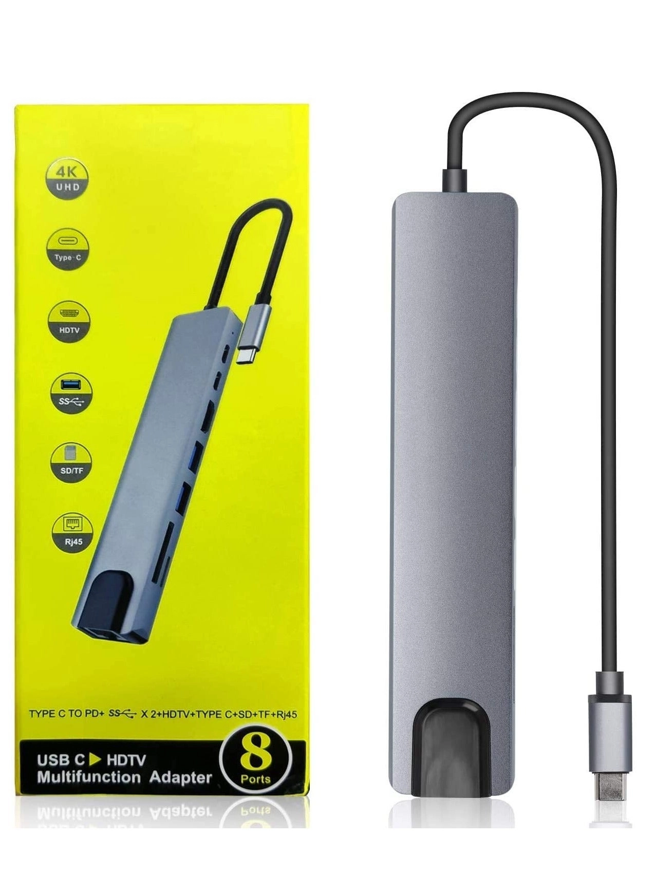 USB C HUB Docking Station - Thunderbolt 3 4K