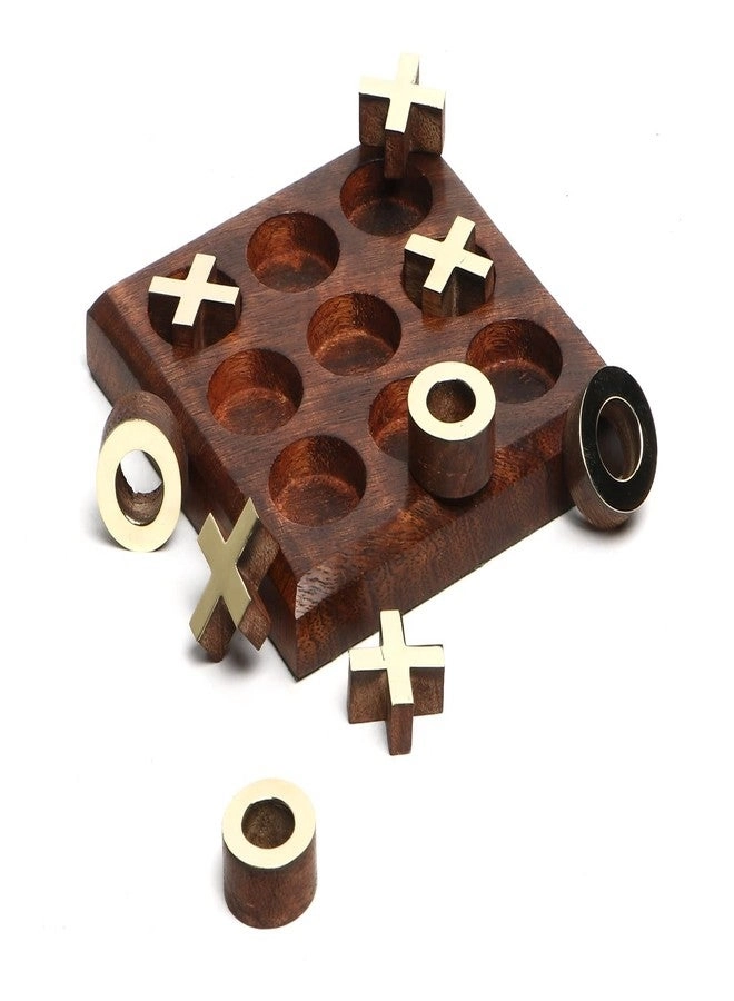 Tic Tac Toe - Wooden Handmade Travel