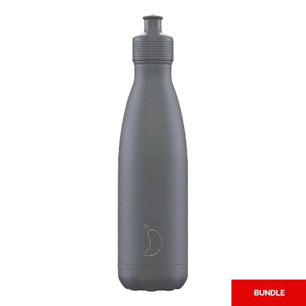 Chilly's Sports Water Bottle 2 pcs Vacuum Insulated 500 ml