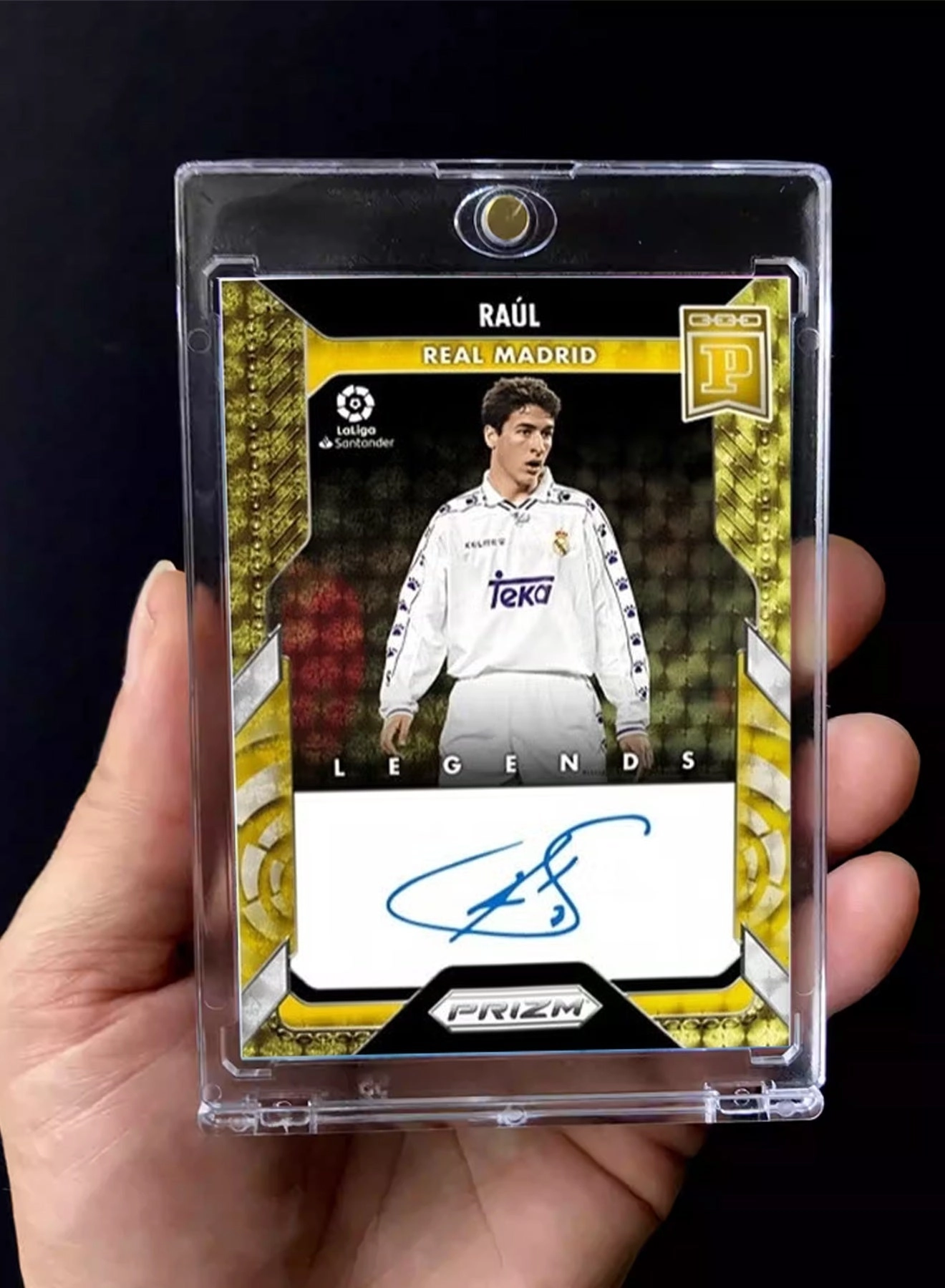 Real Madrid Raul - Autographed Refractor