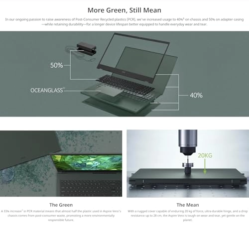 Aspire Vero 15 AV15-53P - 15.6'' Core i7-1355U 16GB DDR4 512GB SSD